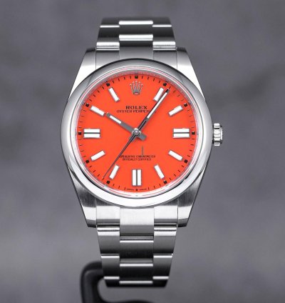 Rolex Oyster Perpetual 41 Red Coral