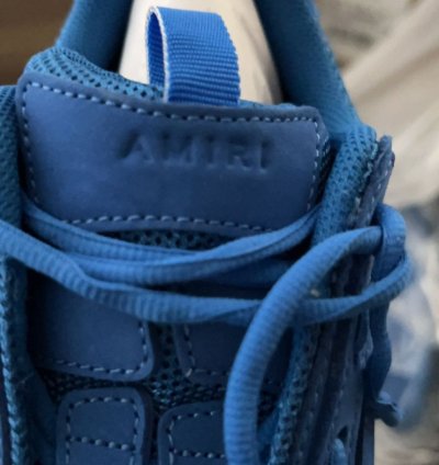 Amiri Bone Runners Blue Sneakers