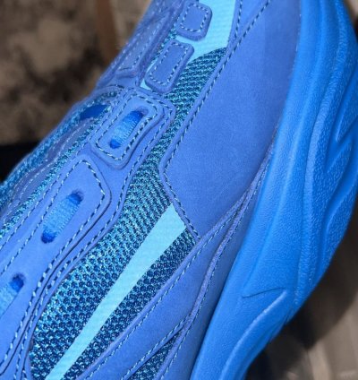 Amiri Bone Runners Blue Sneakers