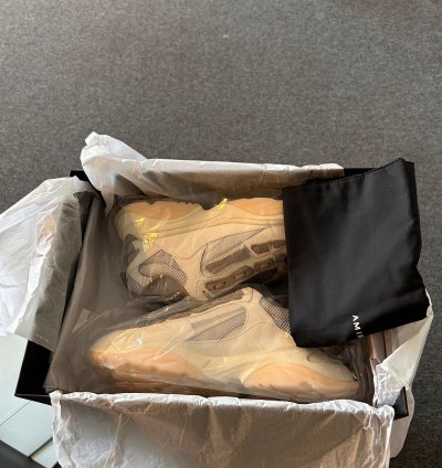 Amiri Bone Runners Stone Grey