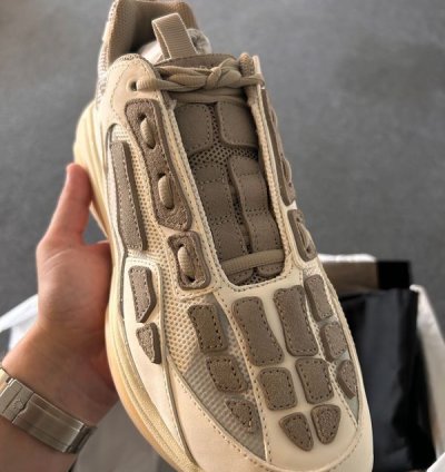 Amiri Bone Runners Stone Grey