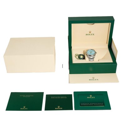 Rolex Oyster Perpetual 41 Tiffany Dial 2021