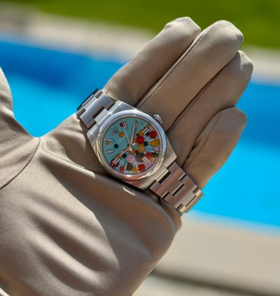 Rolex Oyster Perpetual 41 Ultra Rare Future Collectible Celebration Op 41 Like New