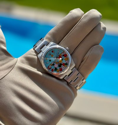 Rolex Oyster Perpetual 41 Ultra Rare Future Collectible Celebration Op 41 Like New