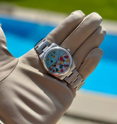 Rolex Oyster Perpetual 41 Ultra Rare Future Collectible Celebration Op 41 Like New
