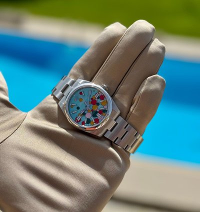 Rolex Oyster Perpetual 41 Ultra Rare Future Collectible Celebration Op 41 Like New