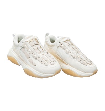 Amiri Bone Runners White Beige