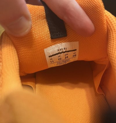 Amiri Bonerunner Sneaker orange
