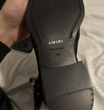 Amiri Boots
