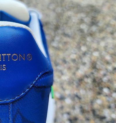 Louis Vuitton Nike Air Force 1 Low Monogram Blue White