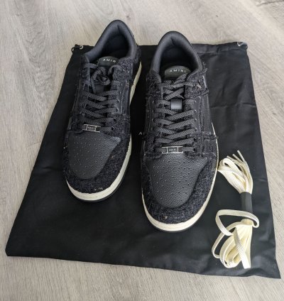 Amiri Boucle Skel Top Low