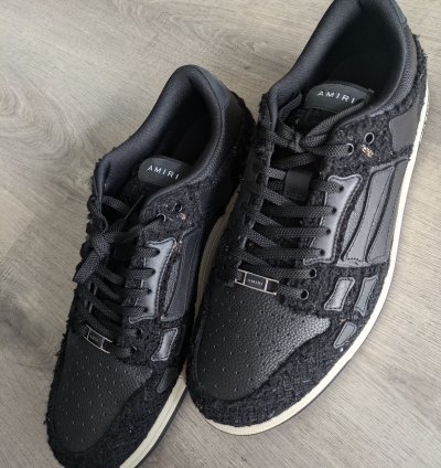 Amiri Boucle Skel Top Low