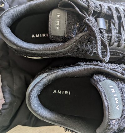 Amiri Boucle Skel Top Low