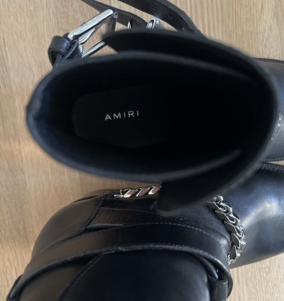 Amiri Chain Detail Jodphur Boots