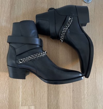 Amiri Chain Detail Jodphur Boots