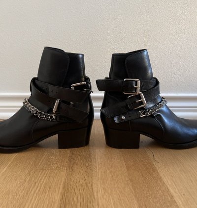 Amiri Chain Detail Jodphur Boots