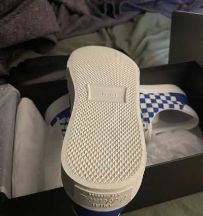 Amiri Checkered Skele Lowtop