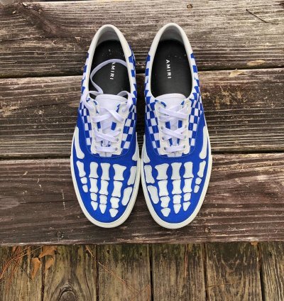 Amiri Checkered Skeleton Sneaker