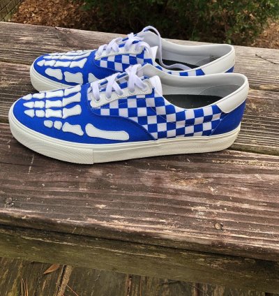 Amiri Checkered Skeleton Sneaker