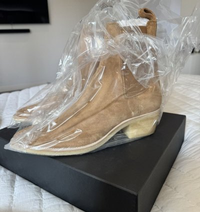 Amiri Chelsea Crepe Sole Boot - Brown Cognac Never Worn