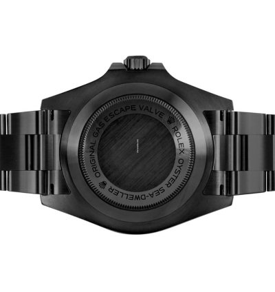 Rolex Sea-dweller 43mm Black Pvd Dlc Coated Stainless Steel Watch 126600