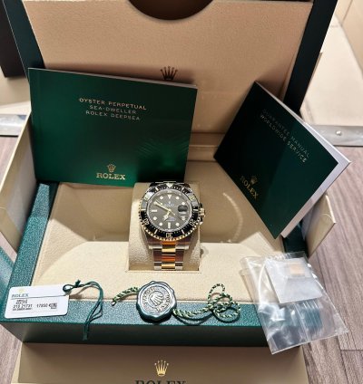 Rolex Sea-dweller 43mm Or Et Acier