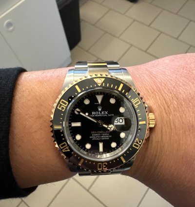 Rolex Sea-dweller 43mm Or Et Acier