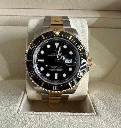 Rolex Sea-dweller 43mm Or Et Acier