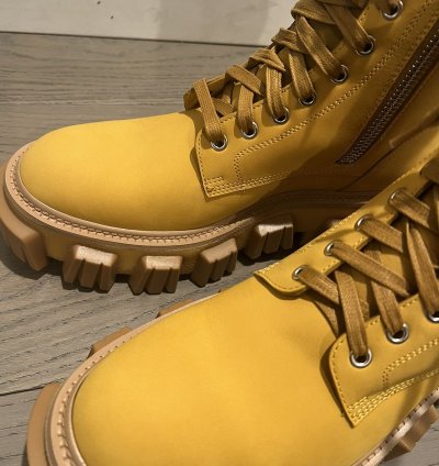 Amiri Crepe Lug Combat Boots