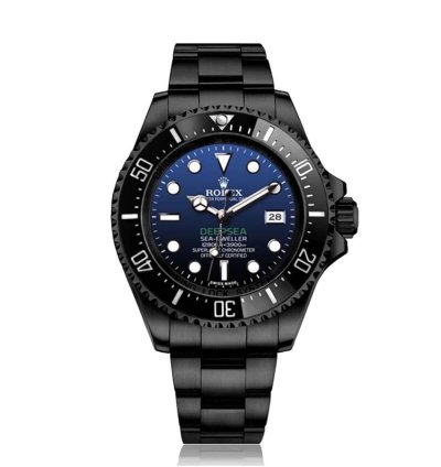 Rolex Sea-dweller Deepsea Pvd Dlc Coated Stainless Steel Watch 116660 blue