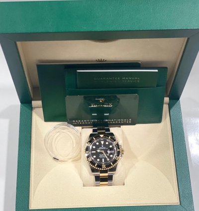 Rolex Sea-dweller New 2025 Two-tones Gold Steel 126603