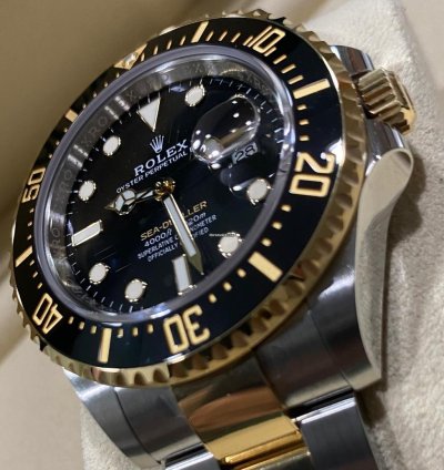 Rolex Sea-dweller New 2025 Two-tones Gold Steel 126603