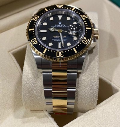 Rolex Sea-dweller New 2025 Two-tones Gold Steel 126603