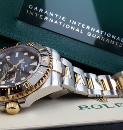 Rolex Sea-dweller Oyster Perpetual New Ref 126603 Stickers On