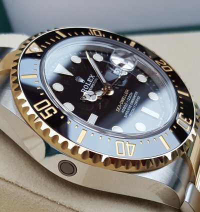 Rolex Sea-dweller Oyster Perpetual New Ref 126603 Stickers On