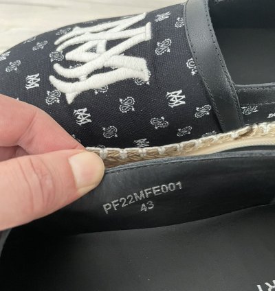 Amiri Espadrilles
