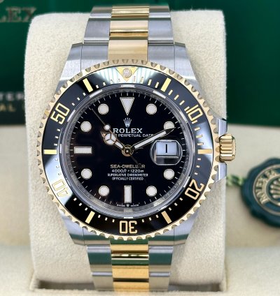 Rolex Sea-dweller Unworn 2025 Sea-dweller 18k Two-tone Black 126603-0001 Complete