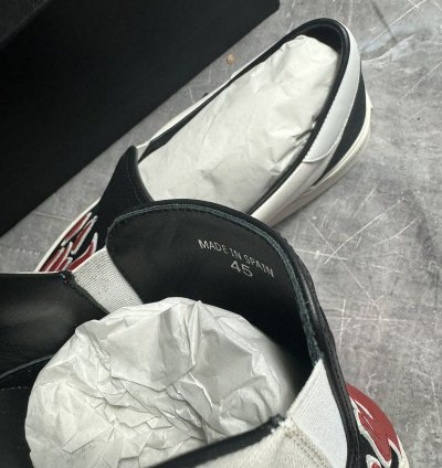 Amiri Flame Slip On Low-top Sneakers