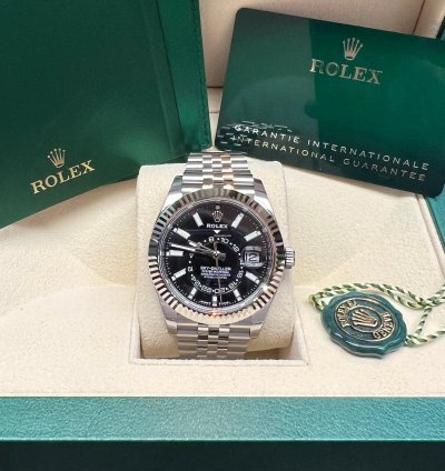 Rolex Sky-dweller 2025 New Sky-dweller Black Jubilee 42mm