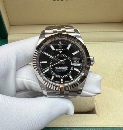 Rolex Sky-dweller 2025 New Sky-dweller Black Jubilee 42mm