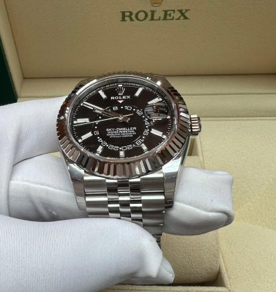 Rolex Sky-dweller 2025 New Sky-dweller Black Jubilee 42mm