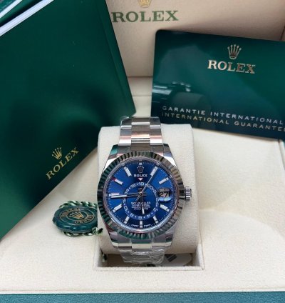 Rolex Sky-dweller 2025 New Sky-dweller Blue Oyster 42mm