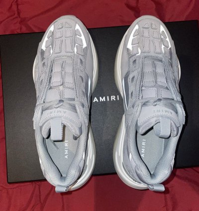 Amiri Grey Bone Runner