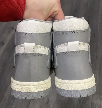 Amiri Grey Skeleton High Top Sneaker Size 8
