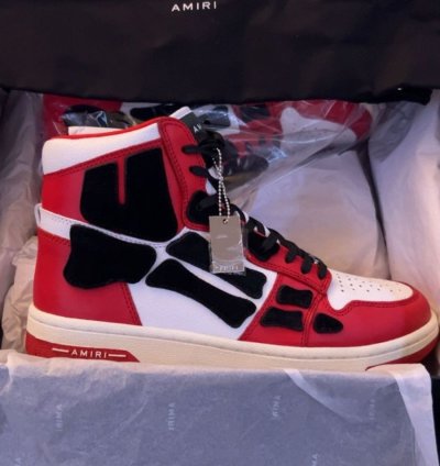 Amiri High Top Skel Sneakers