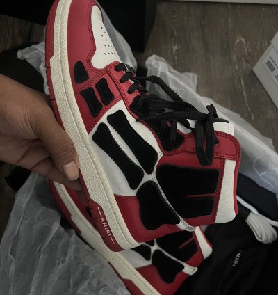 Amiri High Top Skel Sneakers Size 41