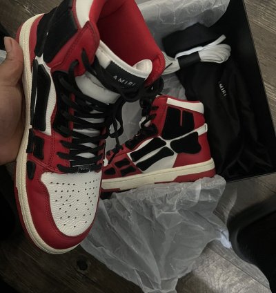 Amiri High Top Skel Sneakers Size 41