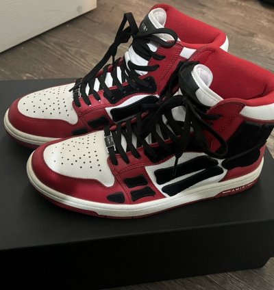 Amiri High Top Skel Sneakers Size 41