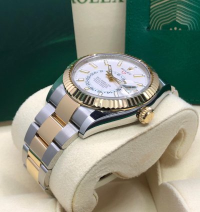 Rolex Sky-dweller 18ct Yellow Gold Stainless Steel 2022