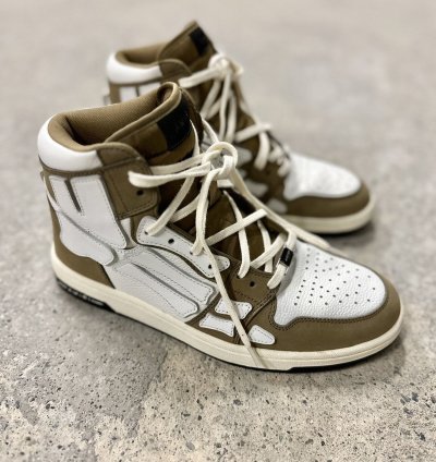 Amiri High Top Skeleton Trainers